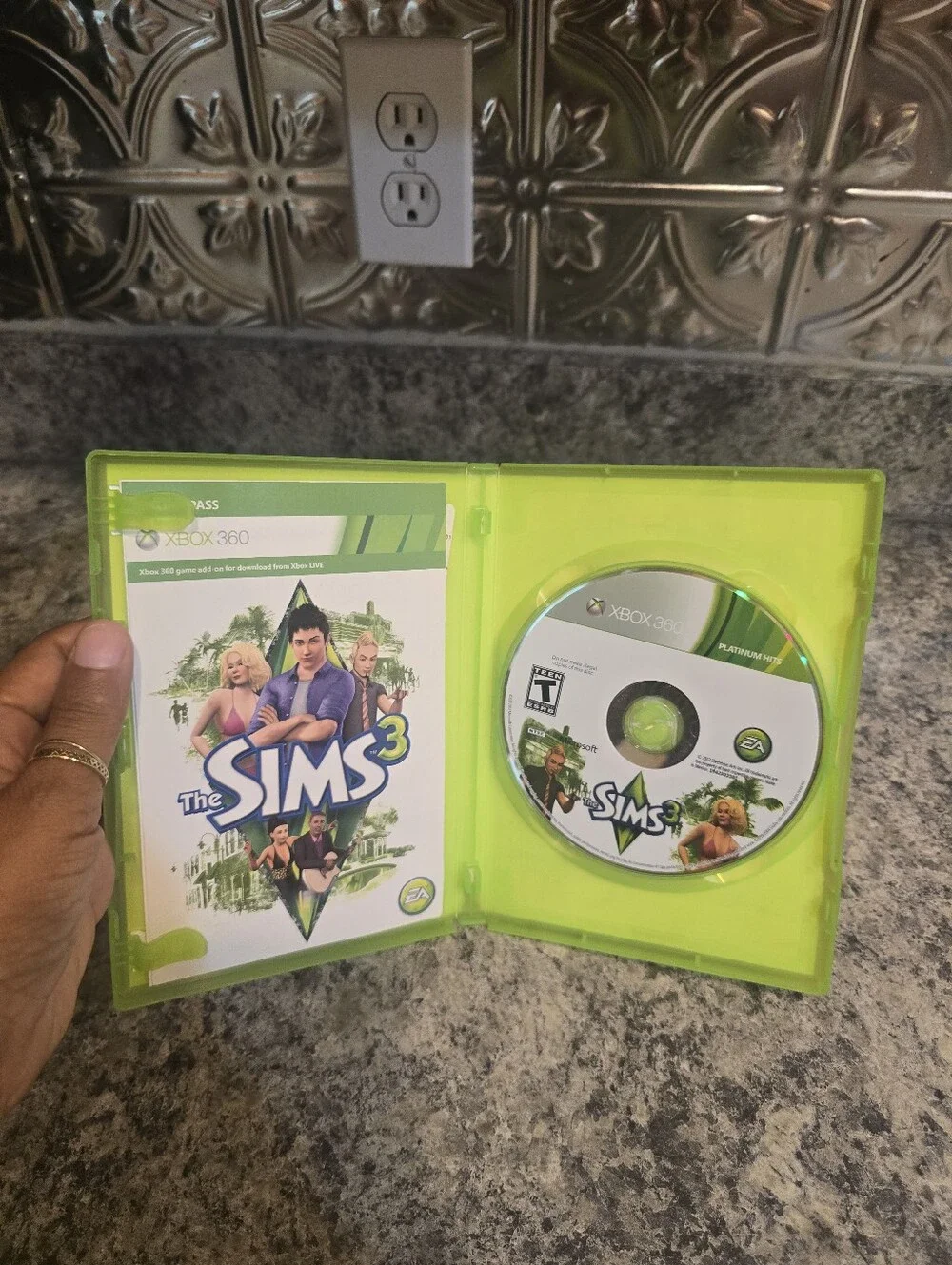 The Sims 3 (Xbox 360) Case & Disc Tested Complete CIB
